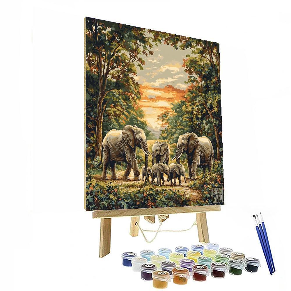 Robert Bateman Inspired Wildlife Encounters  Numbered Painting Kits