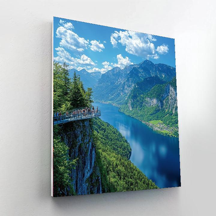 Hallstatt Skywalk - Hallstatt Paint By Color