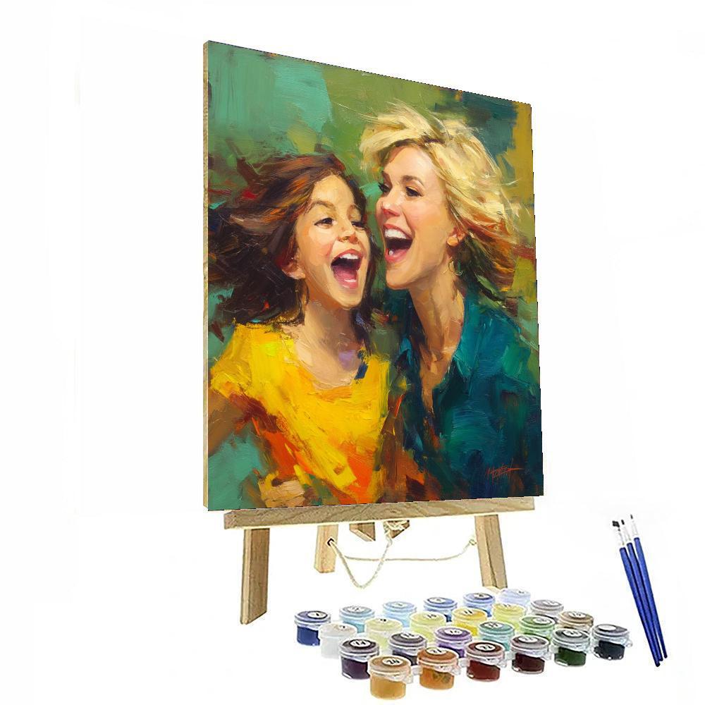 Cherished Laughs Number Painting