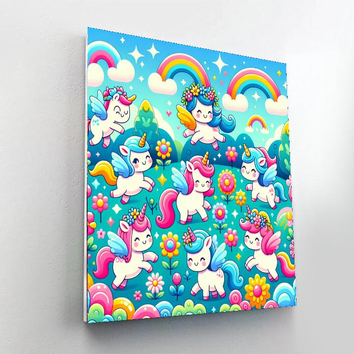 Magical Creatures Encounter Numbered Painting Kits