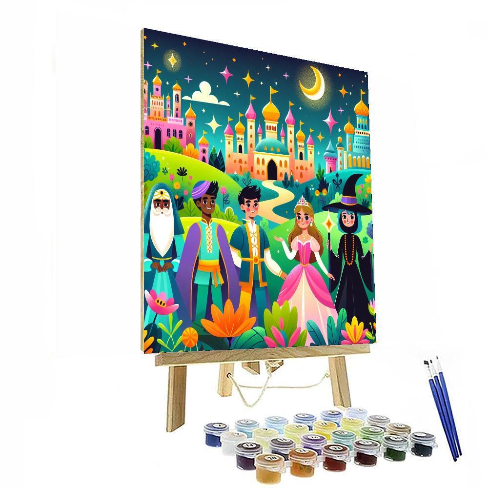 Adventurous Fairytale Journey Numbered Painting Kits