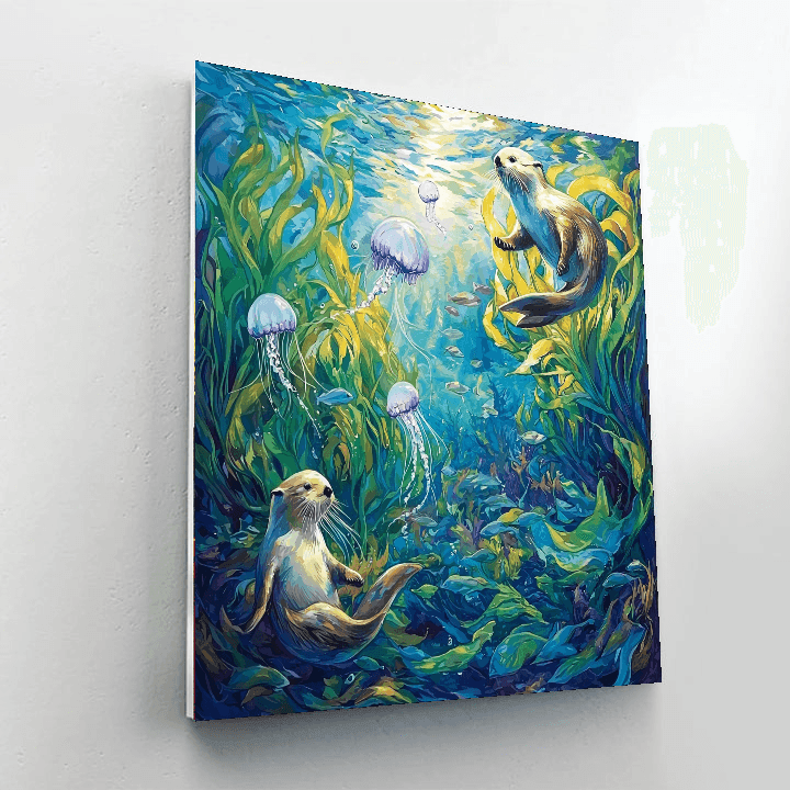 Monterey Bay Aquarium Paint By Numbers Kits