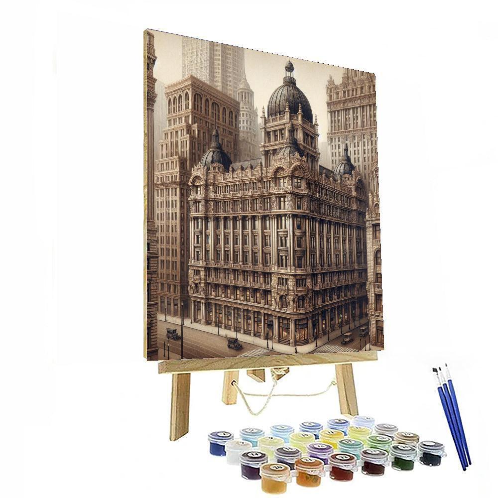 Historic Cityscape Grandeur Paint By Numbers Kits