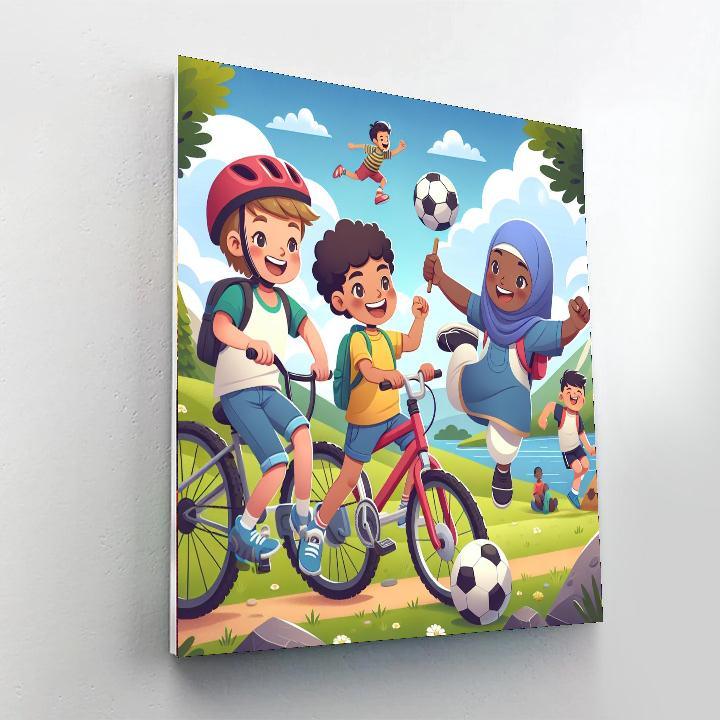 Colorful Adventures Paint By Numbers Kits
