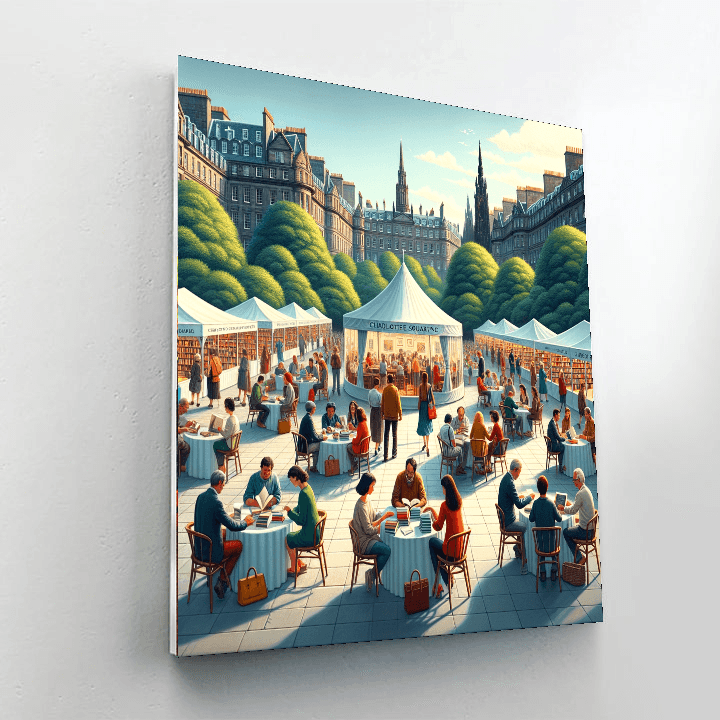 Edinburgh International Book Festival - Scotland Paint By Number