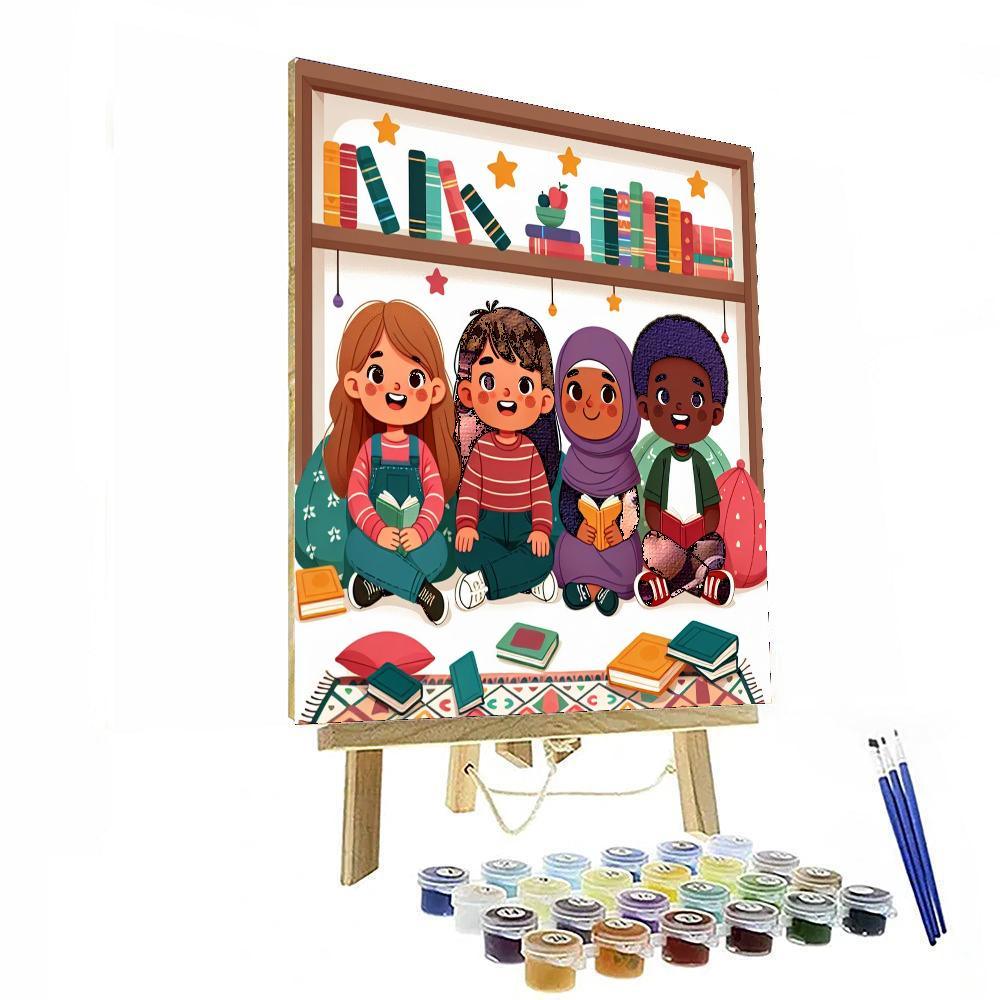 Cozy Storybook Corner Paint By Numbers Kits