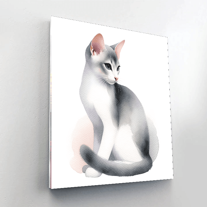 Whiskered Dreams Painting Number Kit