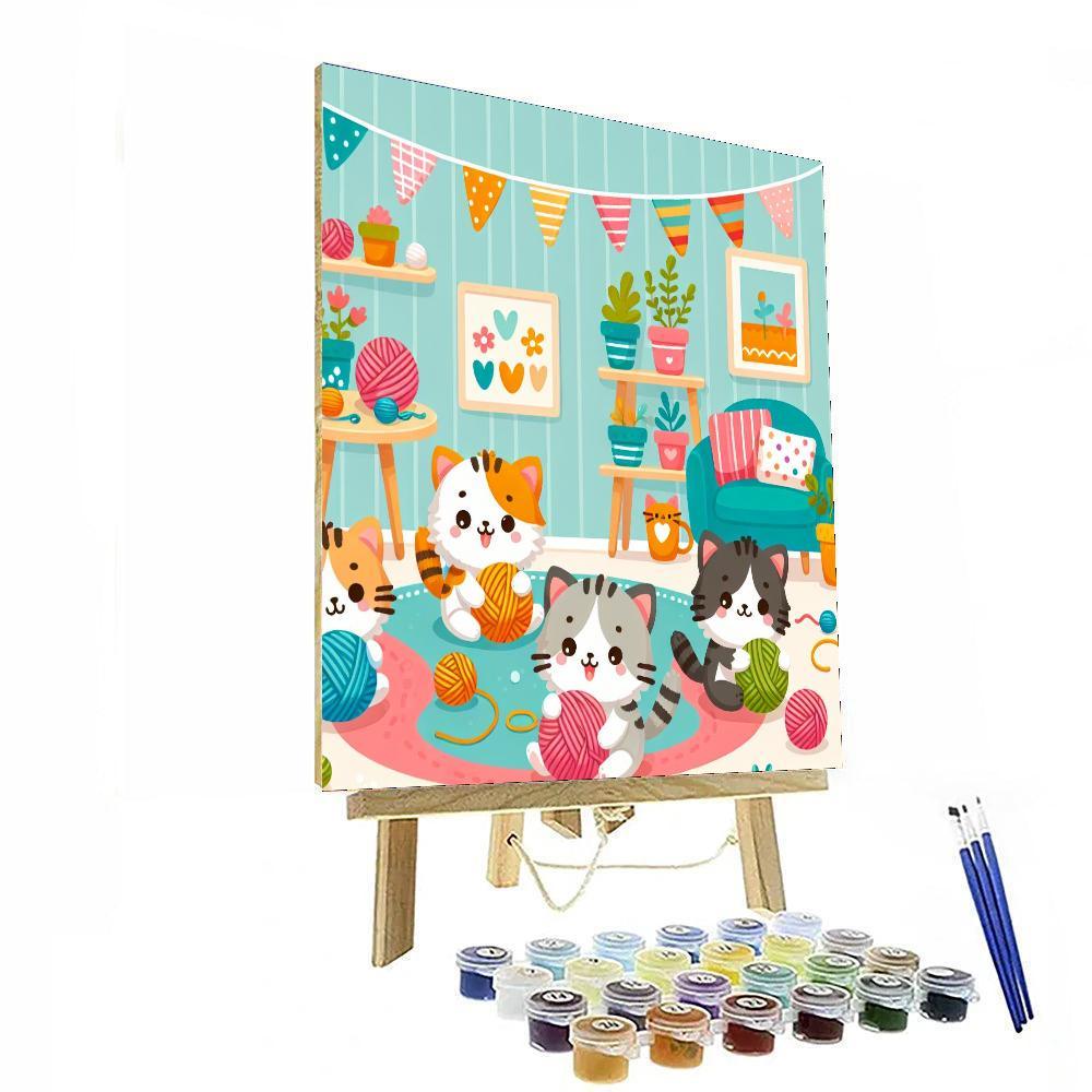 Curious Kitten Explorers Paint By Number