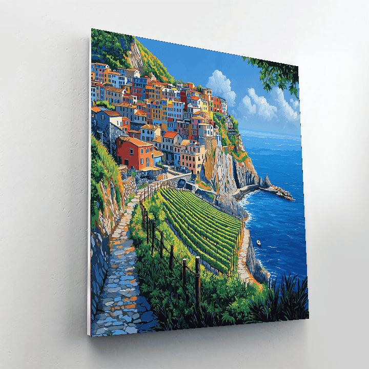 Cinque Terre - Italy DIY Paint By Numbers