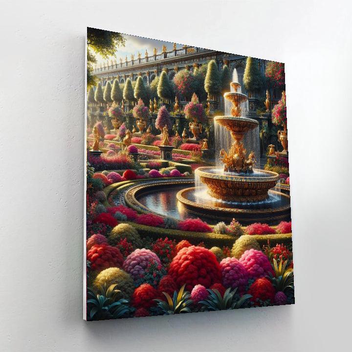 Regal Garden Splendor Numbered Painting Kits