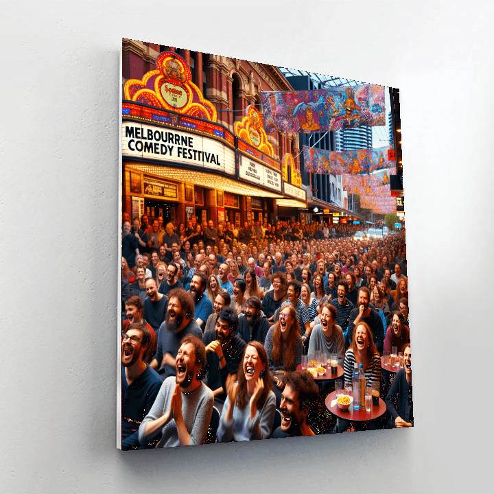 Melbourne International Comedy Festival - Melbourne Paint By Color