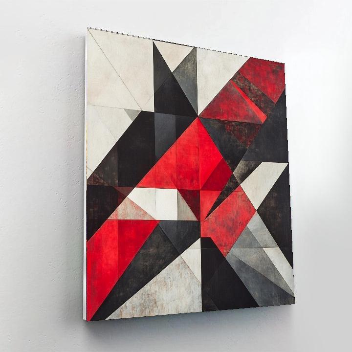 Kazimir Malevich Inspired Emotional Geometry  Paint By Color