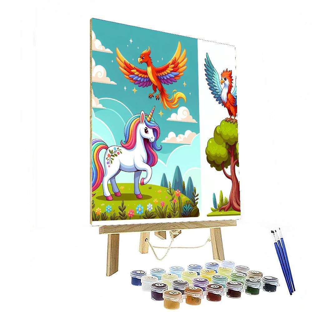 Mythical Beast Quest Paint By Number