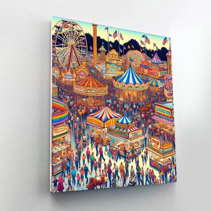 The Great New York State Fair Paint By Number