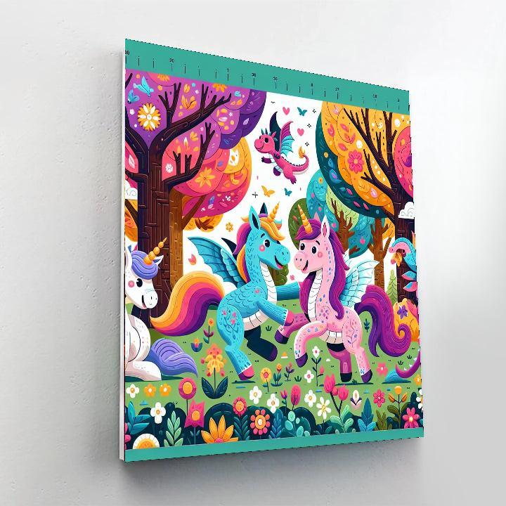 Magical Creatures Adventure Paint By Numbers Kits