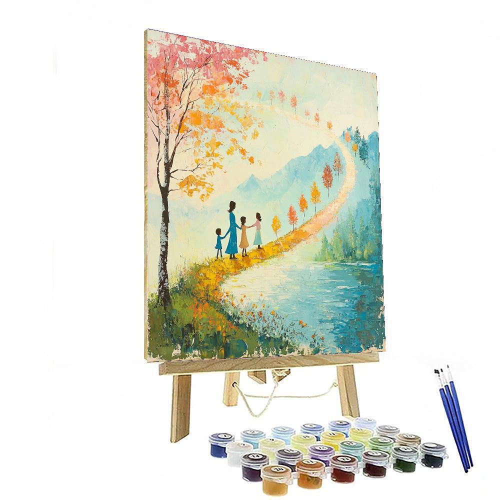 Motherhood: A Journey Of Love Paint By Numbers