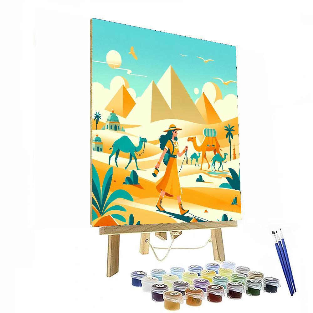Desert Adventure Quest Paint By Number