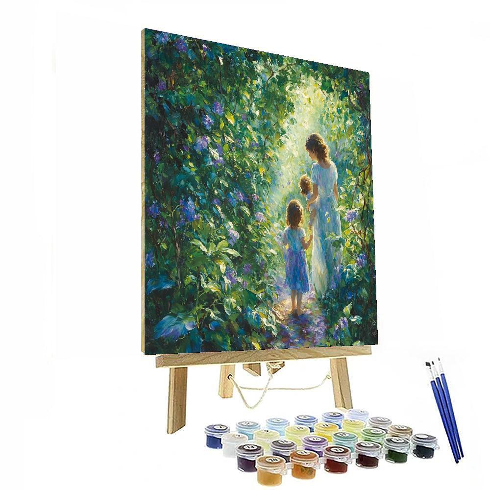 Hidden Garden Treasures Paint By Color