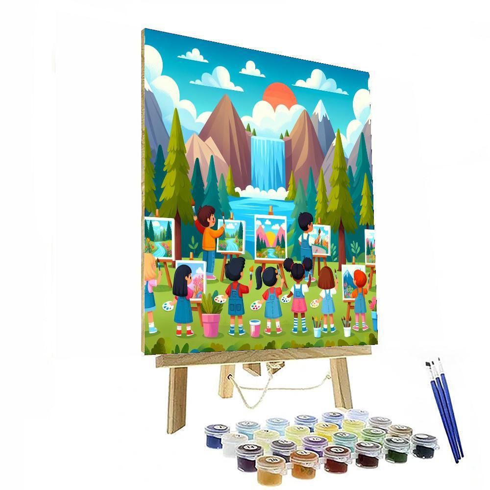 Nature's Art Studio Paint By Numbers Kits