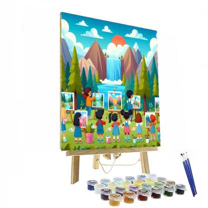 Nature's Art Studio Paint By Numbers Kits