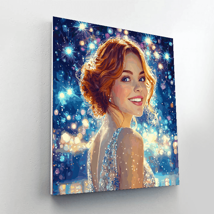 Emma Stone: Dancing Through Stardom Numbered Painting Kits