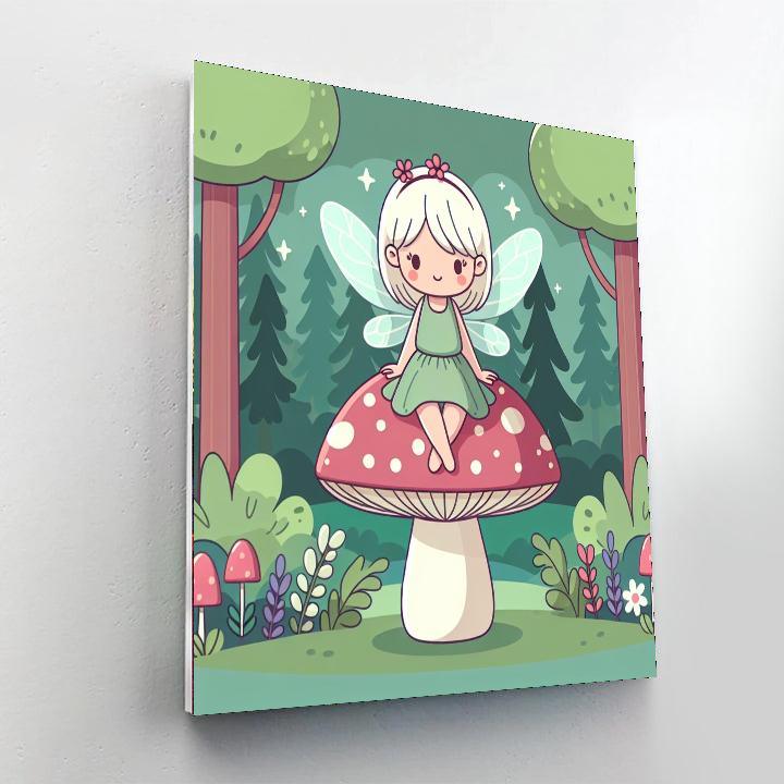 Forest Fairy Friends Numbered Painting Kits