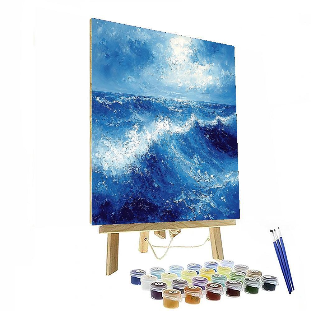 J.M.W. Turner Inspired Harmony Of The Seas  Numbered Painting Kits