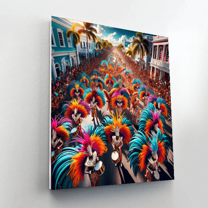 Junkanoo Festival - Bahamas Paint By Number