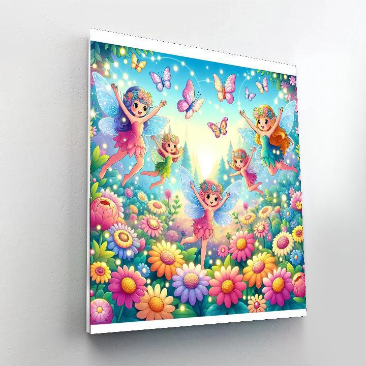 Fabulous Fairy Garden Painting Number Kit