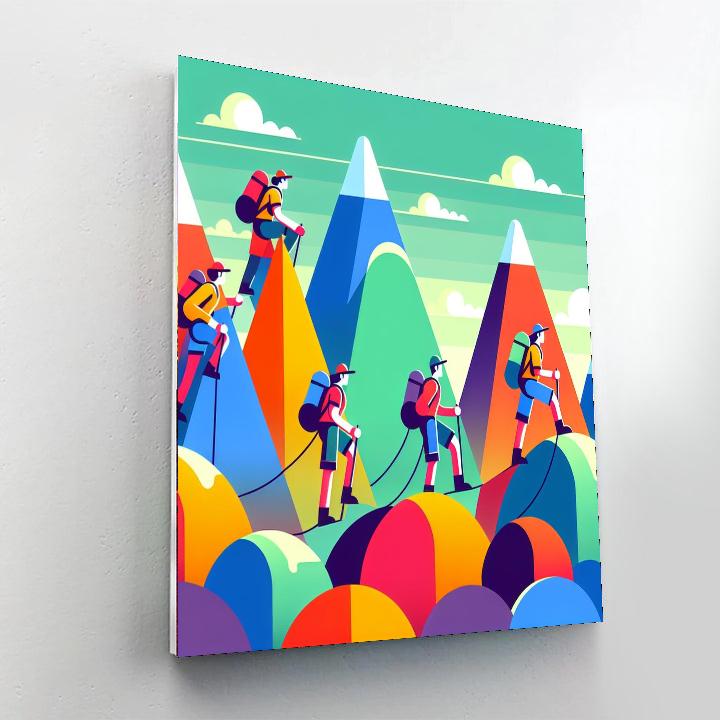 Majestic Mountain Explorers Paint By Numbers