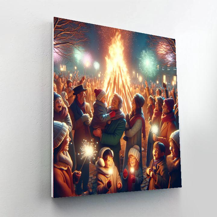 Bonfire Night - United Kingdom Paint By Numbers Kits