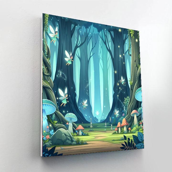 Hidden Hallow Paint By Numbers Art