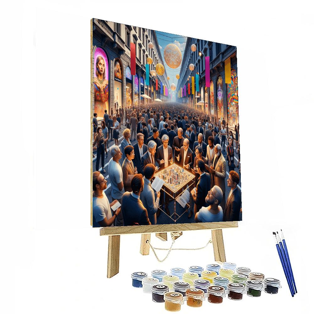 Milan Design Week Paint By Numbers Kits