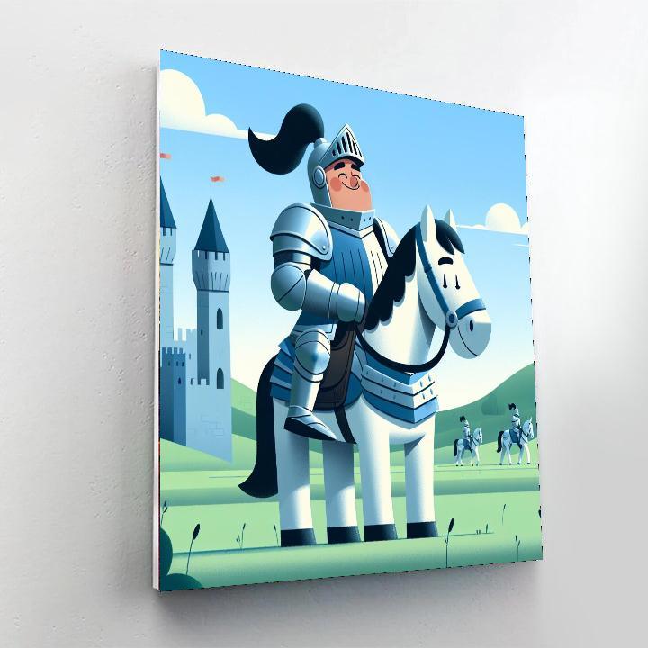 Brave Knight's Quest Paint By Color