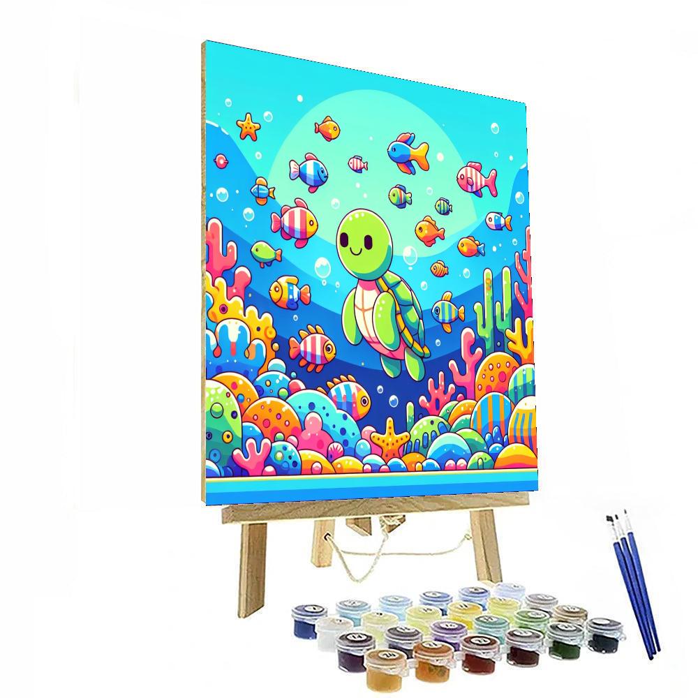 Ocean Deep Explorers Painting Number Kit