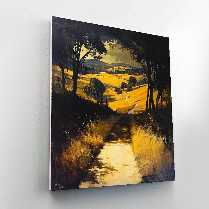 Caravaggio Inspired Tension In Tranquility  Paint By Numbers Kits