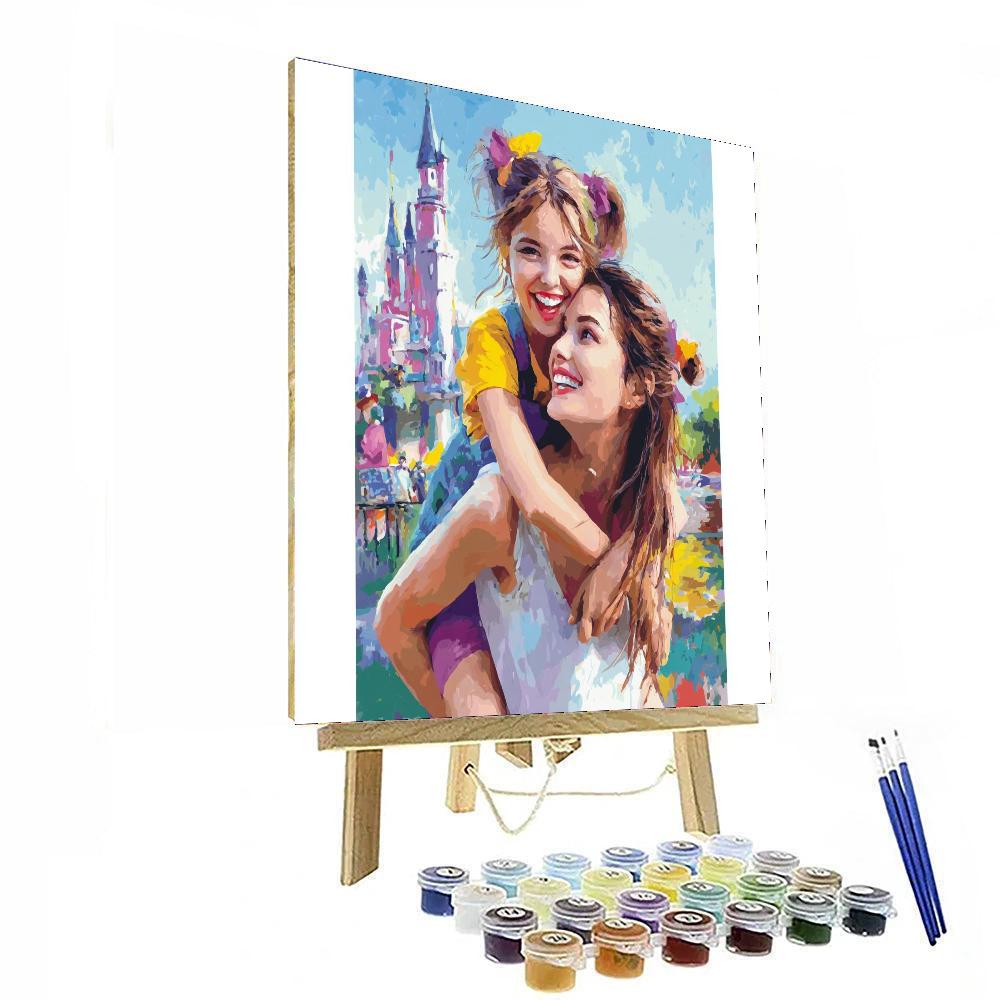 Joyful Moments At The Fair DIY Paint By Numbers