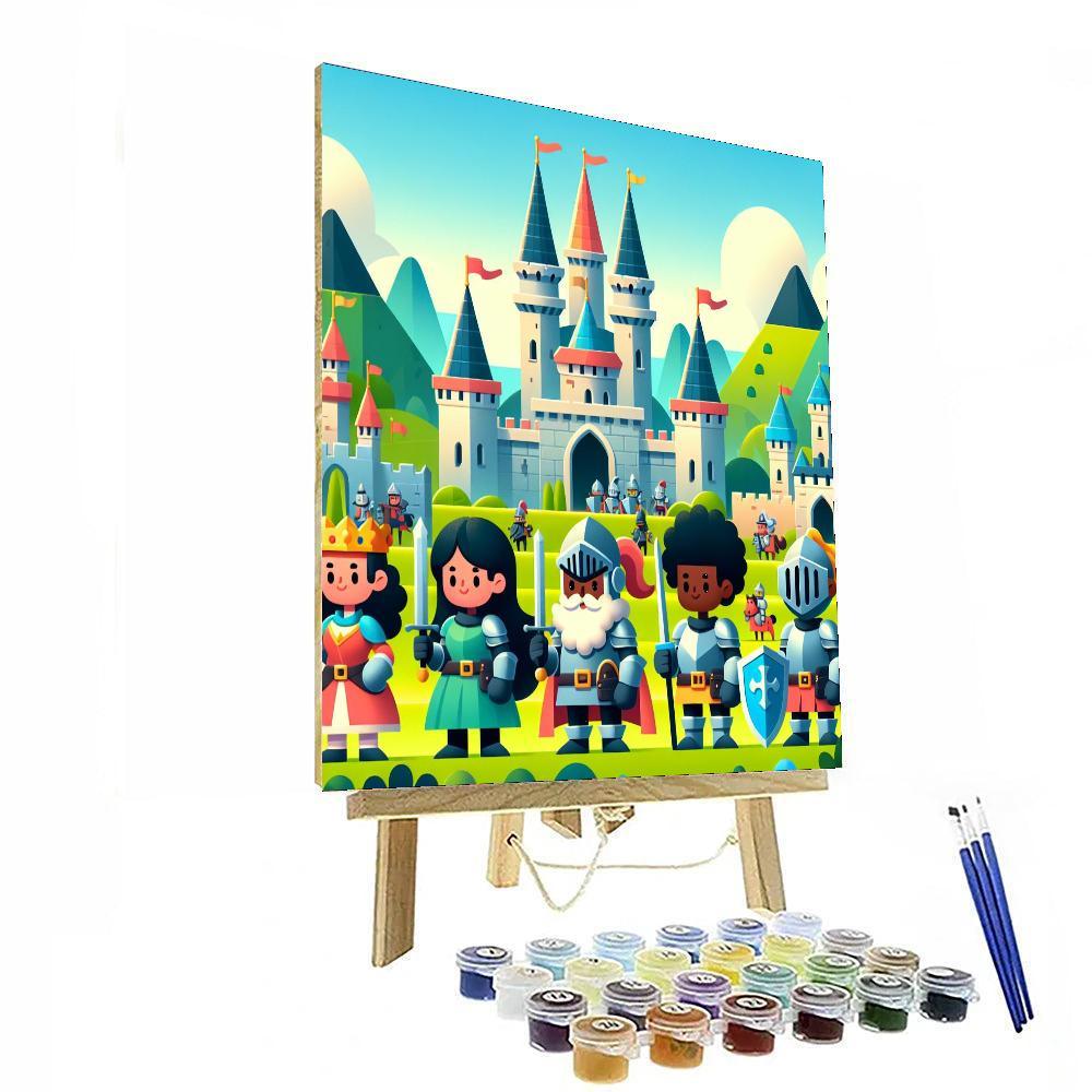 Magical Kingdom Adventures Paint By Numbers Art