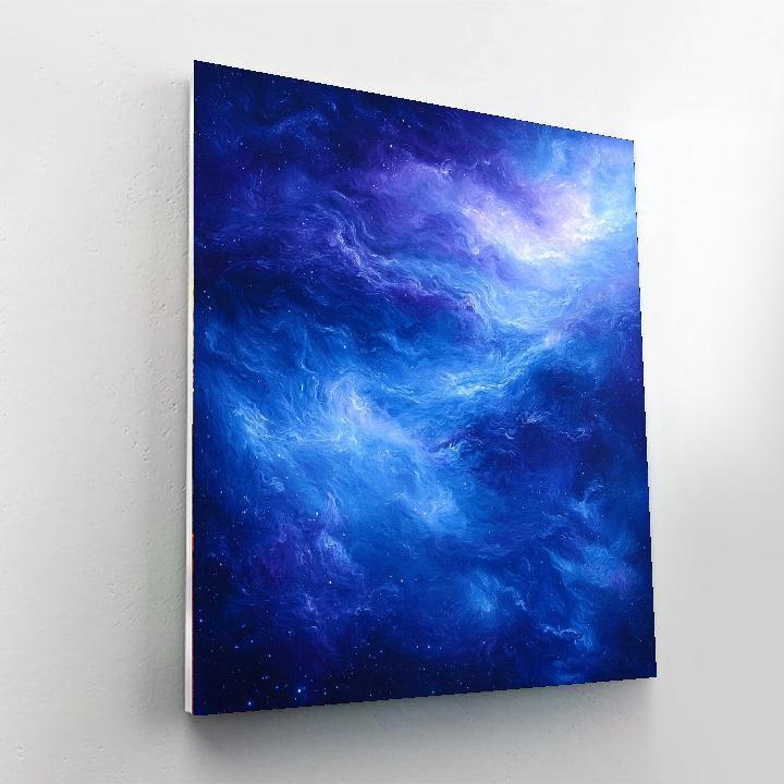 Mark Rothko Inspired Cosmic Drift  Painting By Numbers Kit