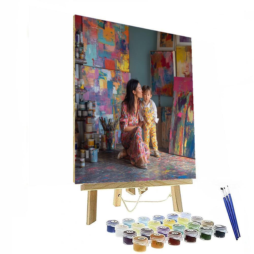 Mom’s Art Studio Paint By Numbers Kits