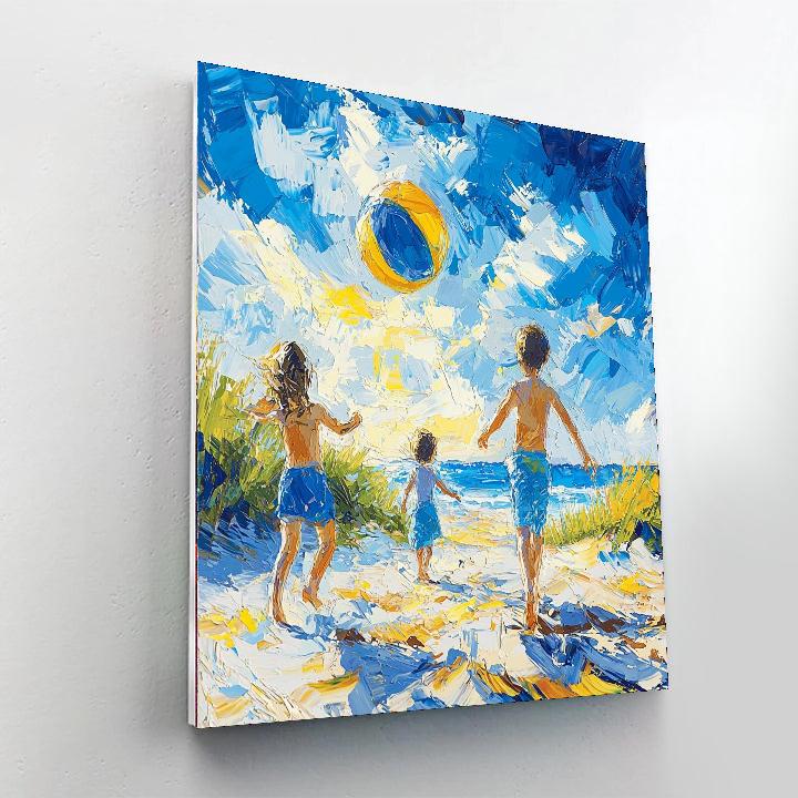 Cherished Playtime Number Painting