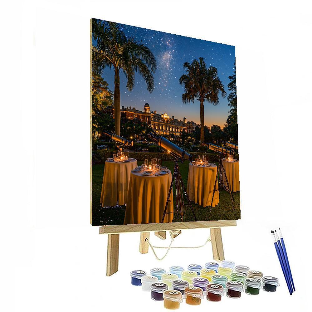 Mount Nelson Star Gazing - Cape Town Numbered Painting Kits