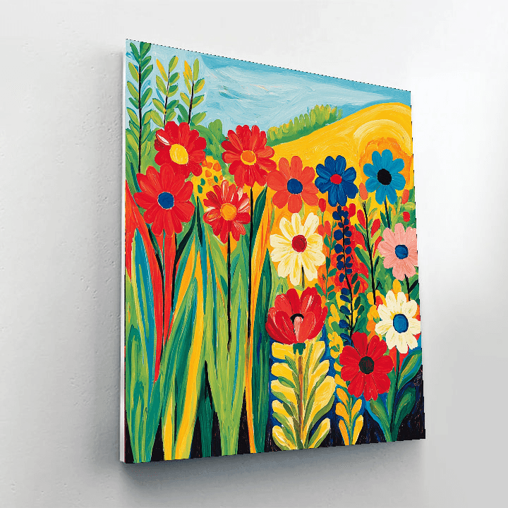 Henri Matisse Inspired Garden Of Joy  Painting By Numbers Kit