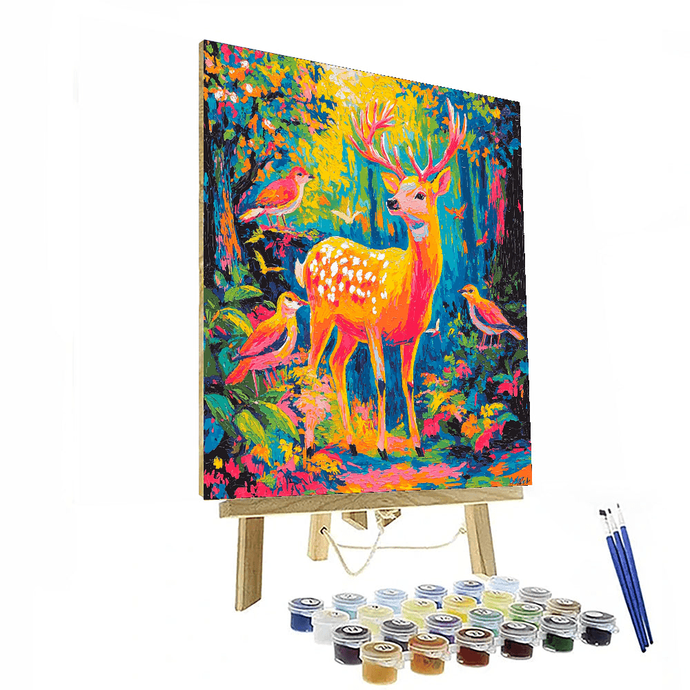 Franz Marc Inspired Guardians Of Nature  Paint By Numbers Kits