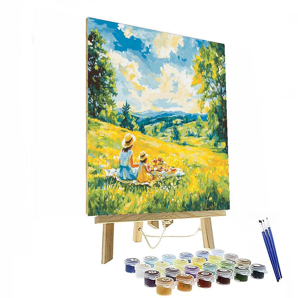 Radiance Of Love Number Painting