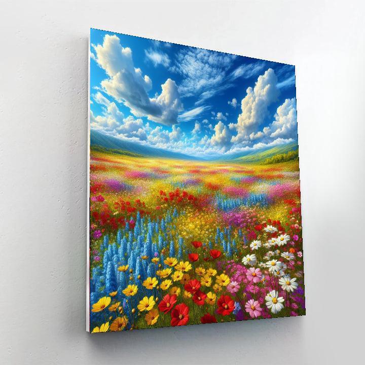 Wildflower Meadow Escape Paint By Number