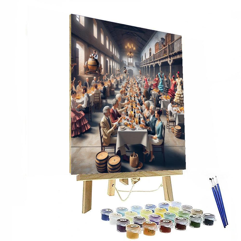 Harvey's Bristol Cream Festival DIY Paint By Numbers