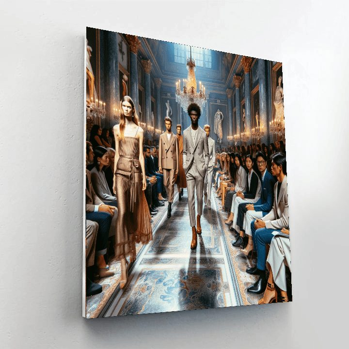 Milan Fashion Week - Italy Paint By Number