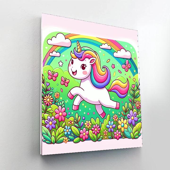 Whimsical World Of Unicorns Numbered Painting Kits