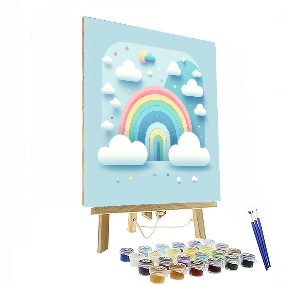 Dreamy Cloud Land Numbered Painting Kits